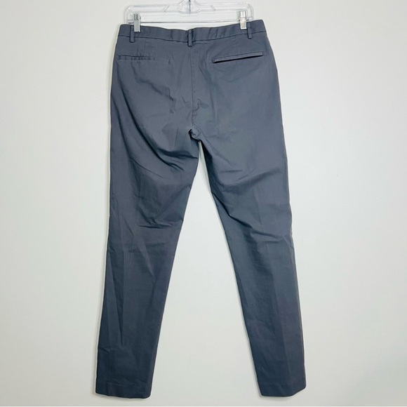 Bonobos Gray Slim 3XDry Performance Chino Pants 32W - Picture 7 of 7